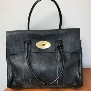 Authentic Mulberry Bayswater tote satchel black